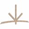 Ekena Millwork Alberta Smooth Timber Gable Bracket, Douglas Fir, 96"W x 44"H x 1 1/2"D x 3 1/2"F, 11/12 Pitch GBW096X44X0204ALB00SDF - alternate 5